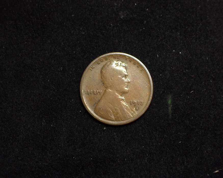 1913 S Lincoln Wheat G Obverse - US Coin - Huntington Stamp and Coin