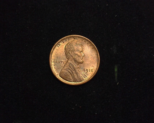 1916 Lincoln Wheat BU MS-63 Obverse - US Coin - Huntington Stamp and Coin