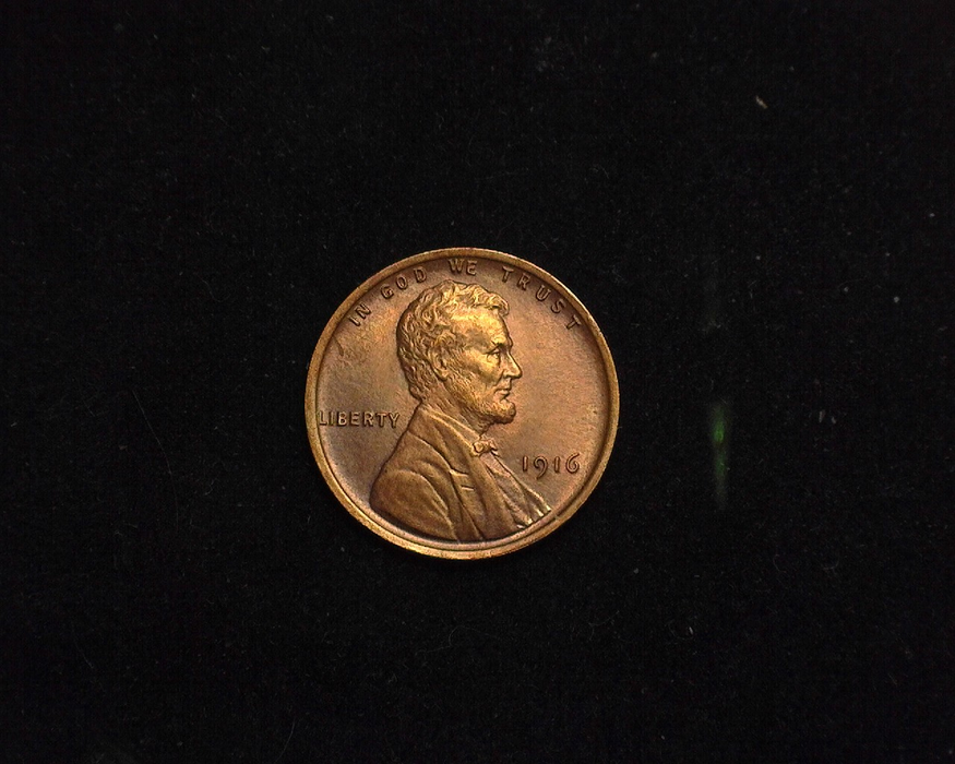 1916 Lincoln Wheat BU MS-65 Obverse - US Coin - Huntington Stamp and Coin