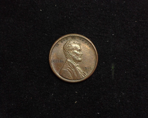 1916 S Lincoln Wheat AU Obverse - US Coin - Huntington Stamp and Coin