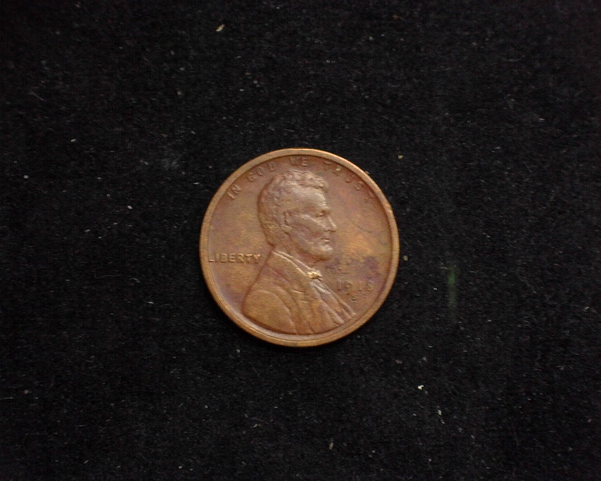 1918 S Lincoln Wheat VF Obverse - US Coin - Huntington Stamp and Coin