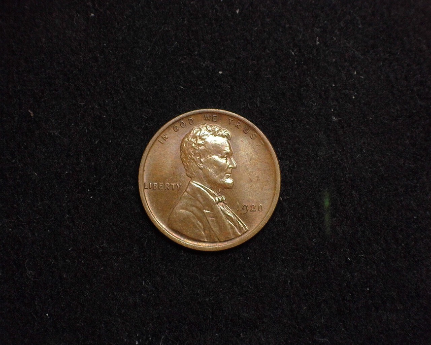 1920 Lincoln Wheat UNC Obverse - US Coin - Huntington Stamp and Coin