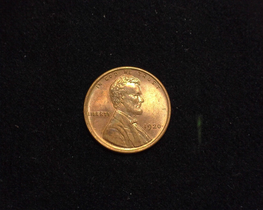 1920 Lincoln Wheat BU MS-63 Obverse - US Coin - Huntington Stamp and Coin