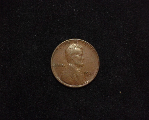 1924 D Lincoln Wheat VF Obverse - US Coin - Huntington Stamp and Coin