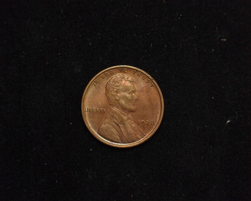 1928 Lincoln Wheat BU Obverse - US Coin - Huntington Stamp and Coin