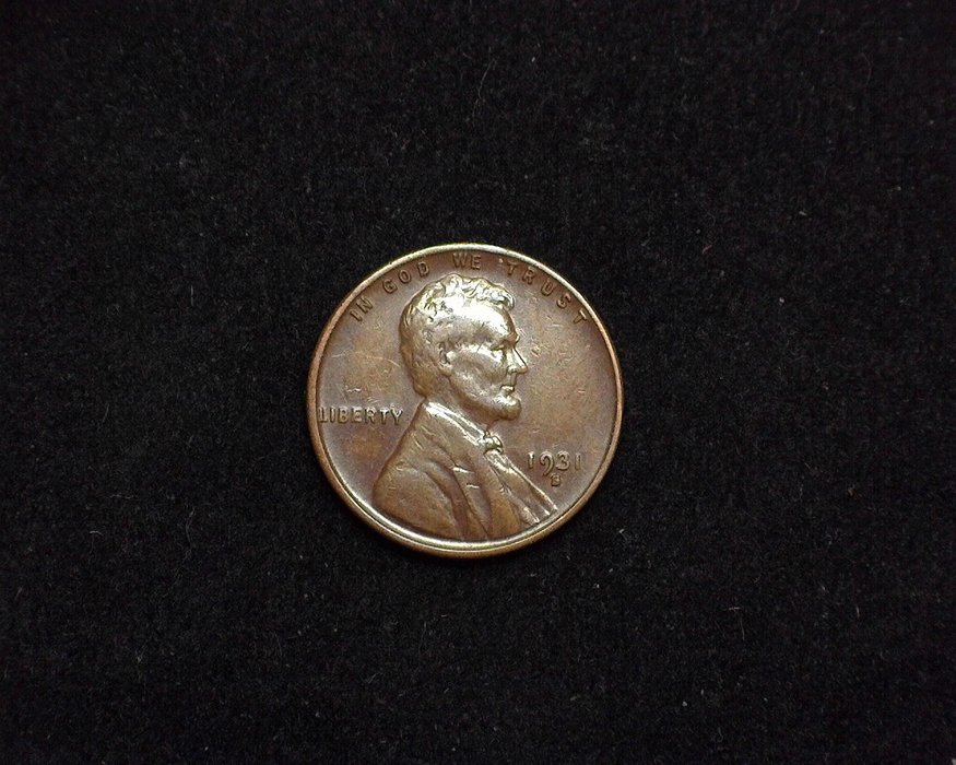 1931 S Lincoln Wheat XF Obverse - US Coin - Huntington Stamp and Coin