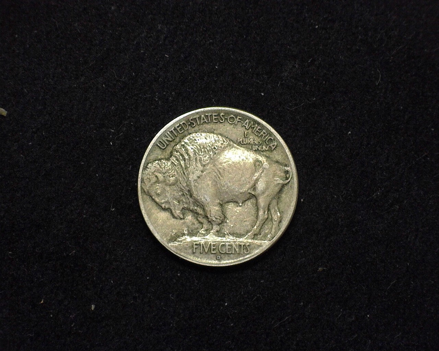 1913TYI D Buffalo XF Reverse - US Coin - Huntington Stamp and Coin