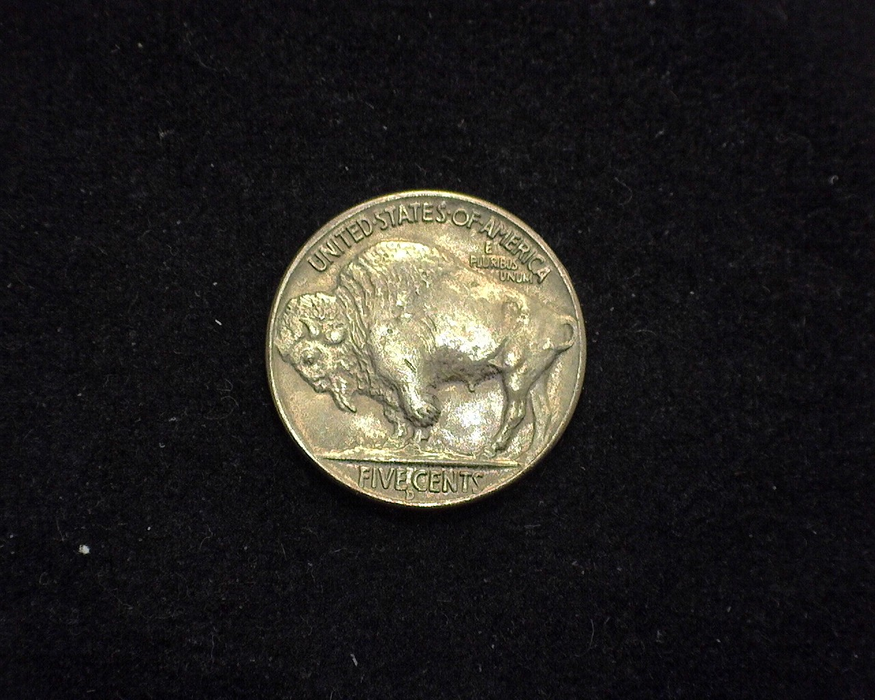 1936 D Buffalo BU MS-63 Reverse - US Coin - Huntington Stamp and Coin