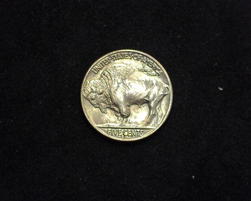 1938 D Buffalo BU MS-63 Reverse - US Coin - Huntington Stamp and Coin