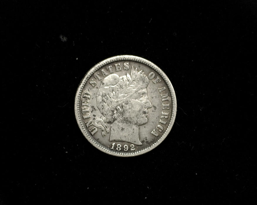 1892 Barber Dime XF - US Coin