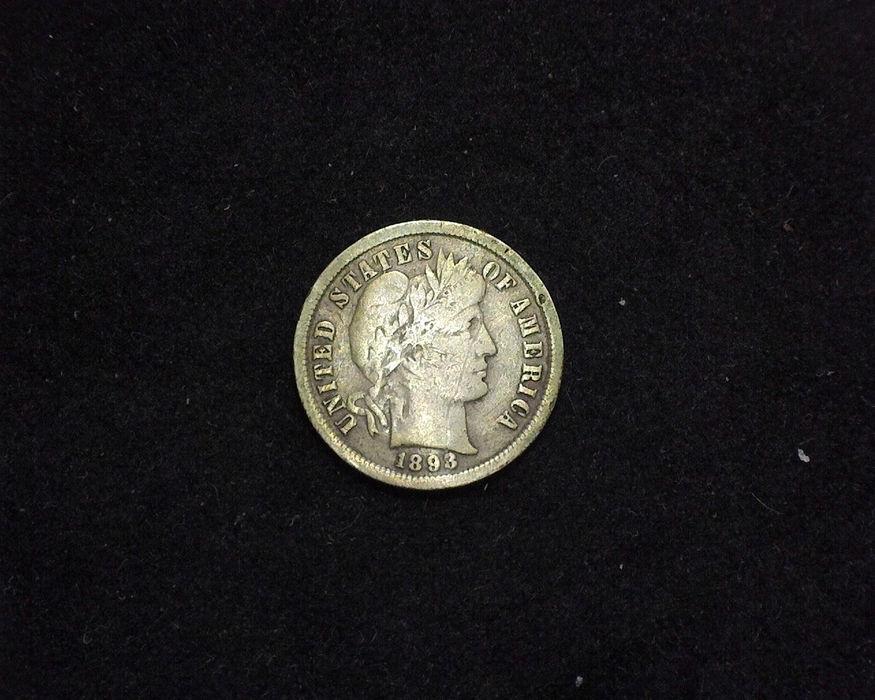 1893 S Barber F Obverse - US Coin - Huntington Stamp and Coin