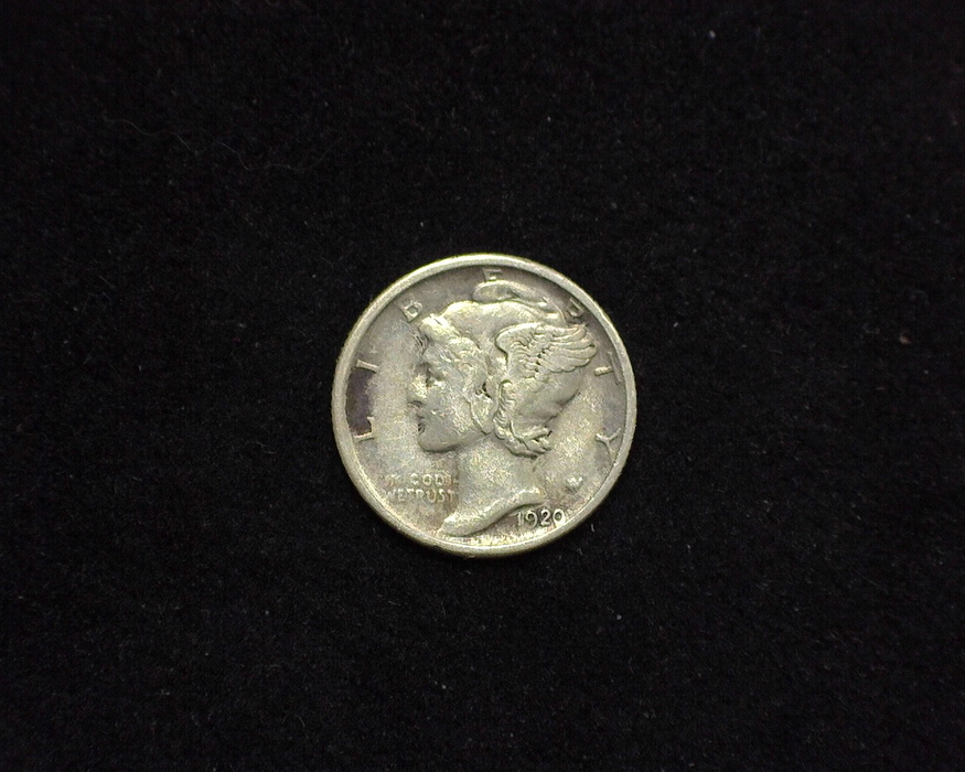 1920 S Mercury VF Obverse - US Coin - Huntington Stamp and Coin