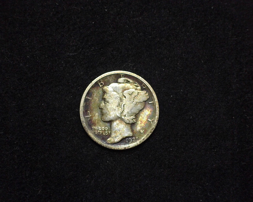 1921 Mercury Dime F - US Coin