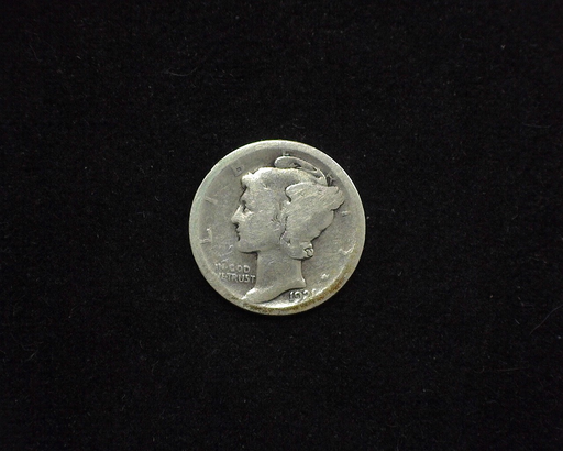 1921 D Mercury AG Obverse - US Coin - Huntington Stamp and Coin