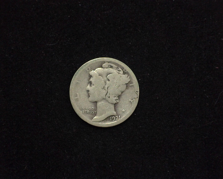 1921 D Mercury G Obverse - US Coin - Huntington Stamp and Coin