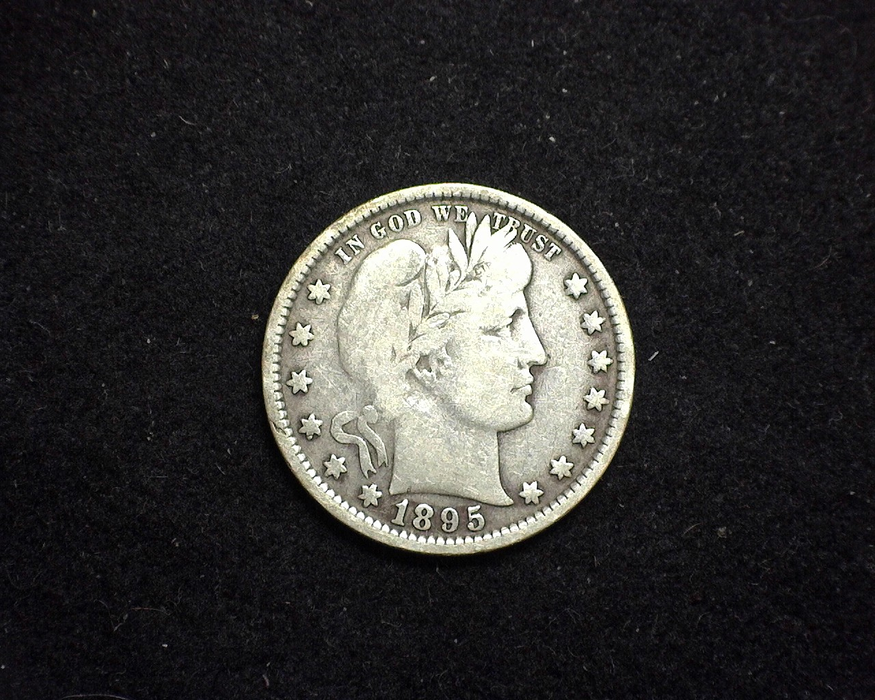 1895 Barber Quarter F - US Coin