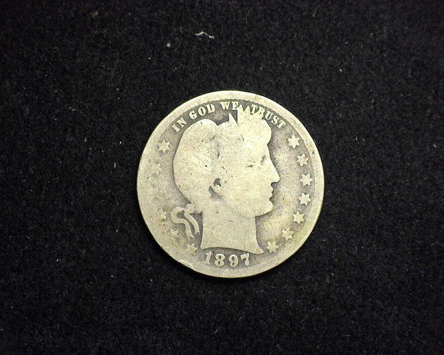 HS&C: 1897 O Quarter Barber G Coin