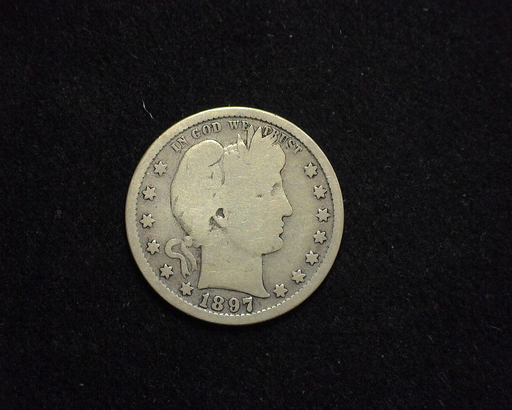 HS&C: 1897 S Quarter Barber G Coin