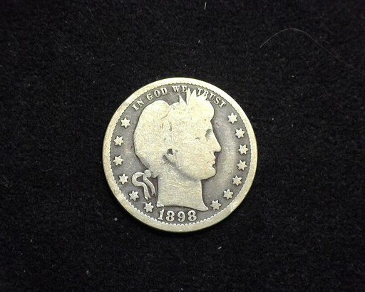 HS&C: 1898 O Quarter Barber G Coin