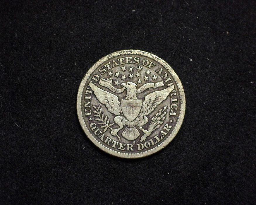 HS&C: 1900 S Quarter Barber F Coin