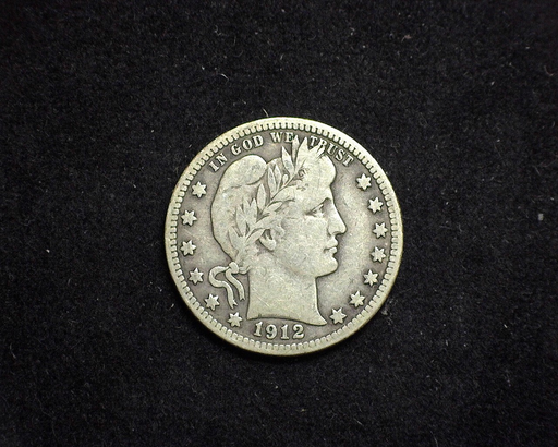 HS&C: 1912 S Quarter Barber F Coin