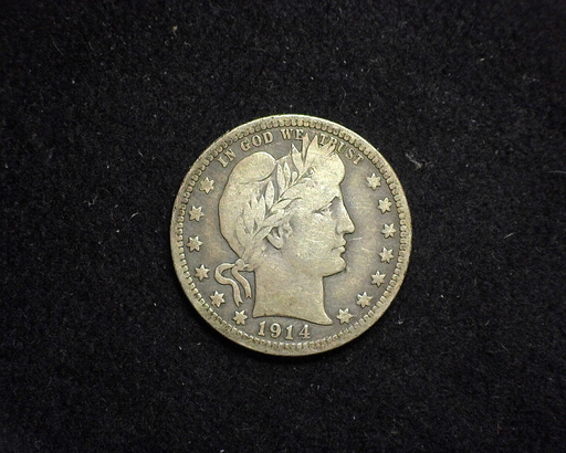 HS&C: 1914 Quarter Barber VG/F Coin