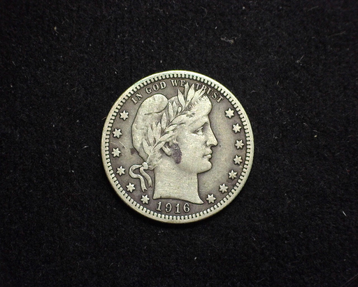 HS&C: 1916 Quarter Barber F/VF Coin