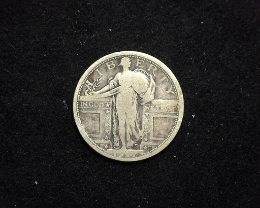 HS&C: 1917 Quarter Standing Liberty VG Coin