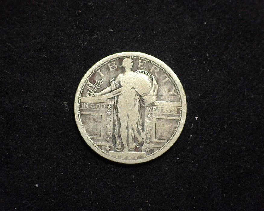 HS&C: 1917 Quarter Standing Liberty VG Coin