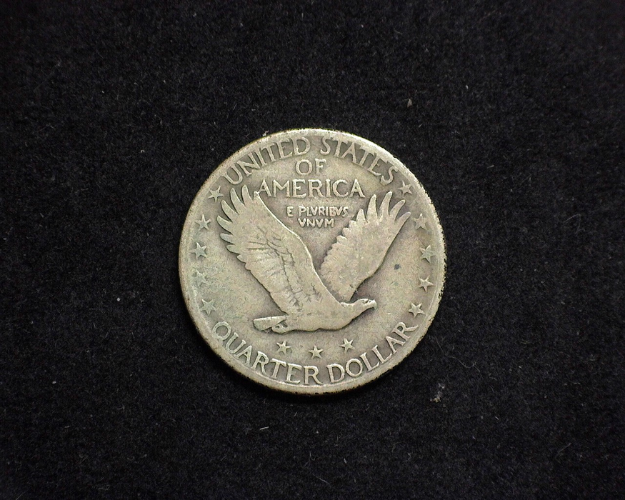 1918 D Standing Liberty VG Reverse - US Coin - Huntington Stamp and Coin