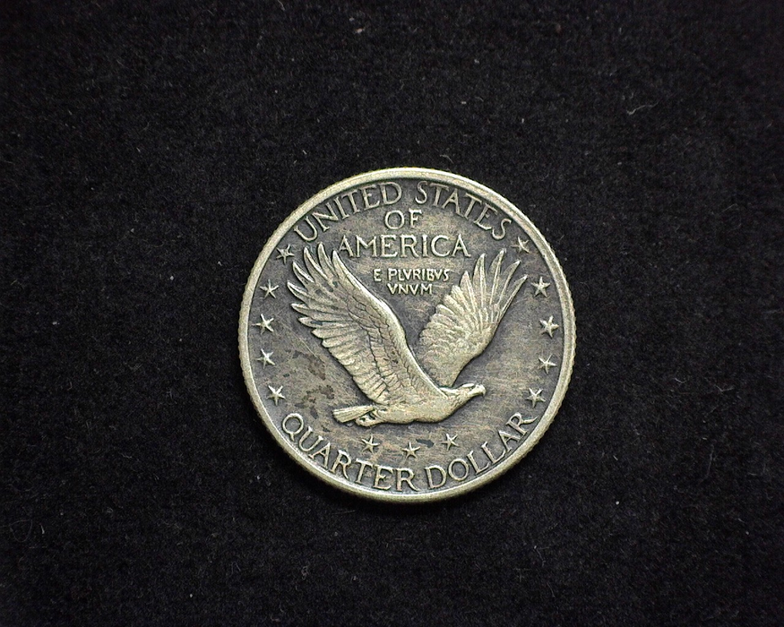 1924 Standing Liberty XF/AU Reverse - US Coin - Huntington Stamp and Coin