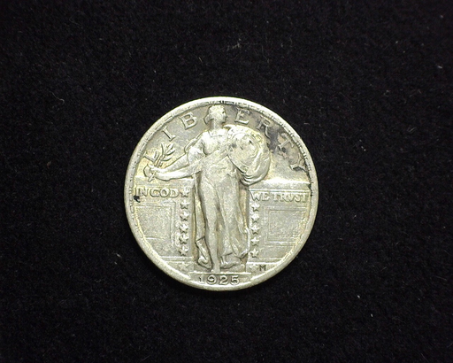 1925 Standing Liberty XF Obverse - US Coin - Huntington Stamp and Coin