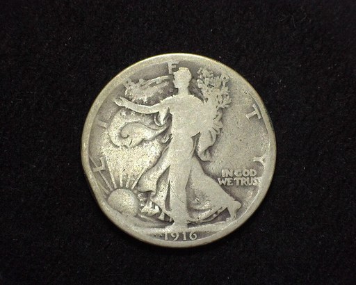 HS&C: 1916 Half Dollar Walking Liberty VG Coin