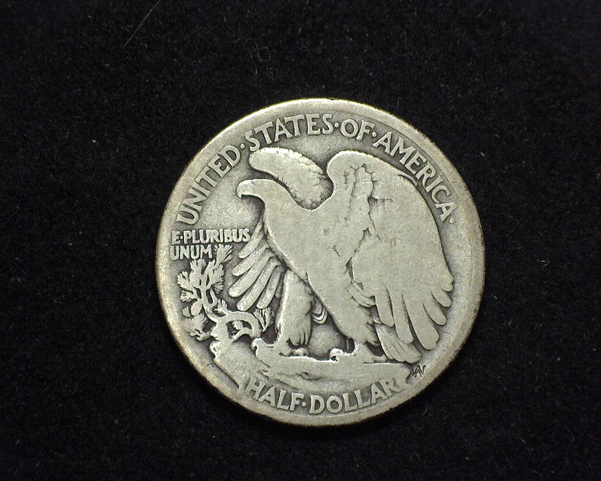 1916 D Walking Liberty Half Dollar VG - US Coin