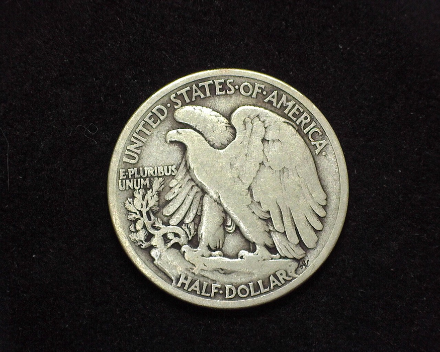 1916 D Walking Liberty Half Dollar VG - US Coin