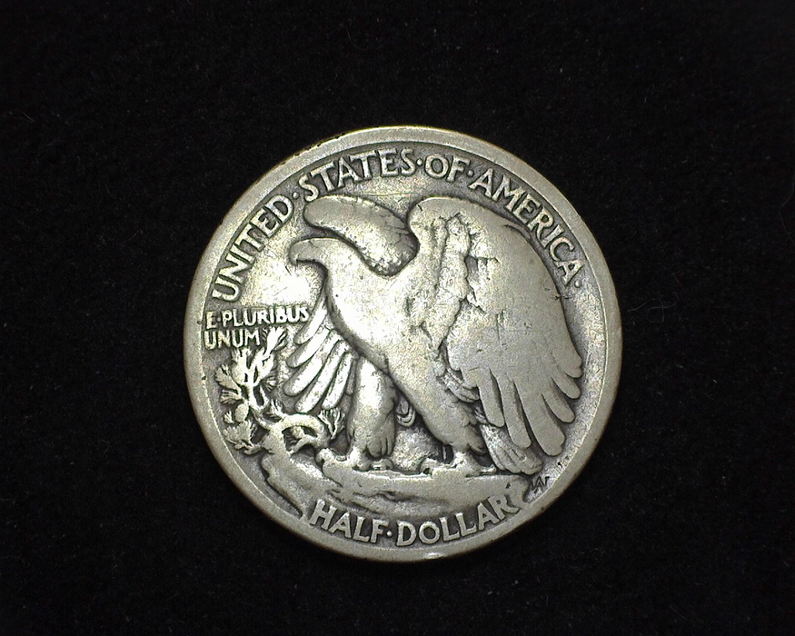 1917 OBV D Walking Liberty Half Dollar VG - US Coin