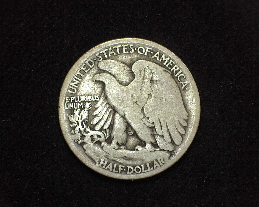 1917 OBV D Walking Liberty Half Dollar VG - US Coin