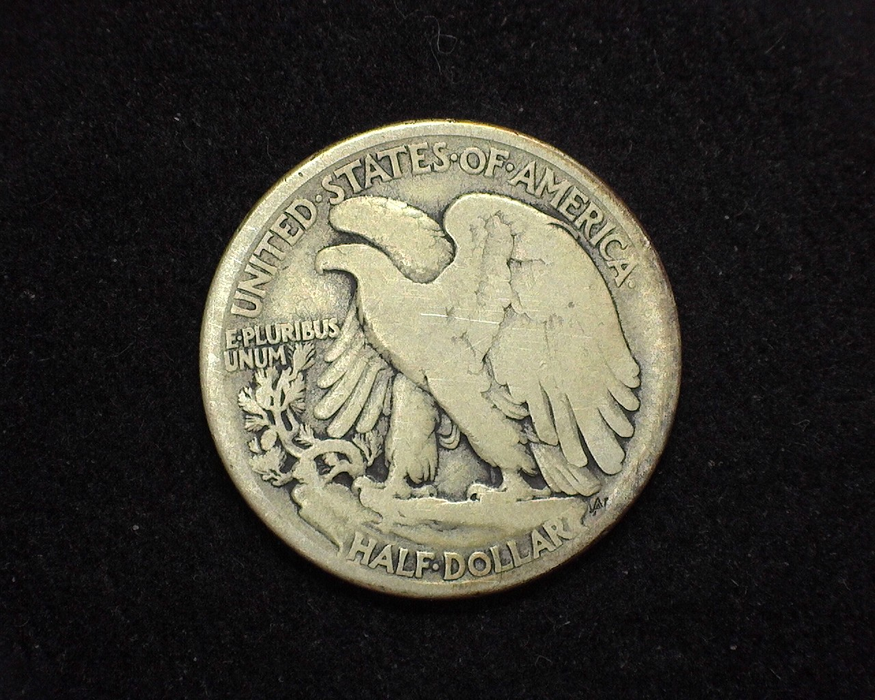 1917 OBV S Walking Liberty Half Dollar G - US Coin