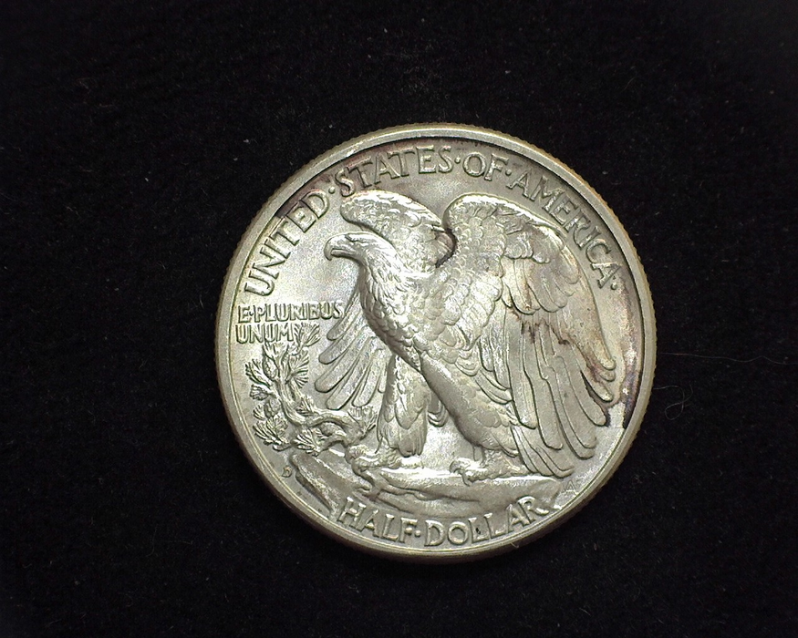 1939 D Walking Liberty Half Dollar BU, MS-63 - US Coin