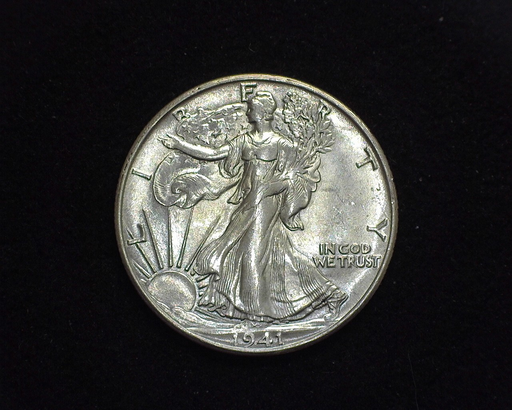 HS&C: 1941 S Half Dollar Walking Liberty BU Coin