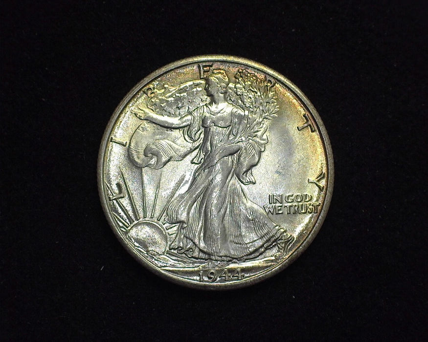 HS&C: 1944 D Half Dollar Walking Liberty BU, MS-64 Coin