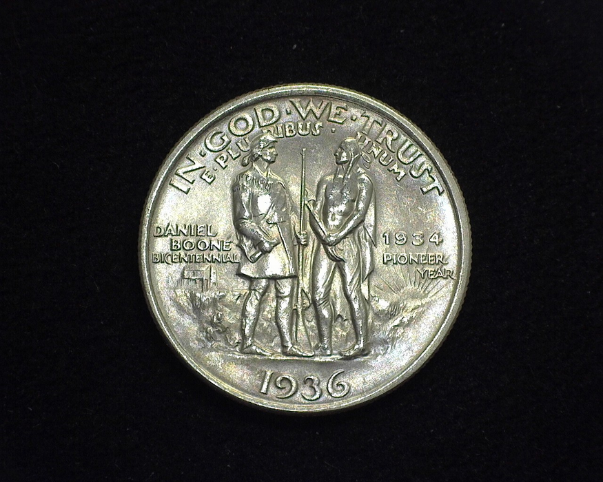 1936 Boone Commemorative BU, MS-63 - US Coin