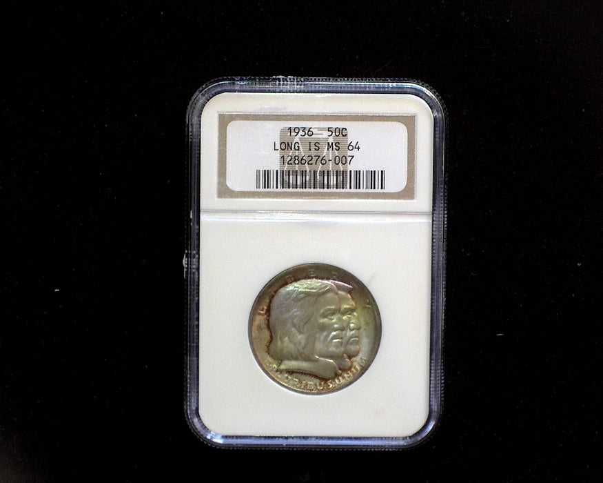 1936 Long Island Commemorative NGC-64 - US Coin