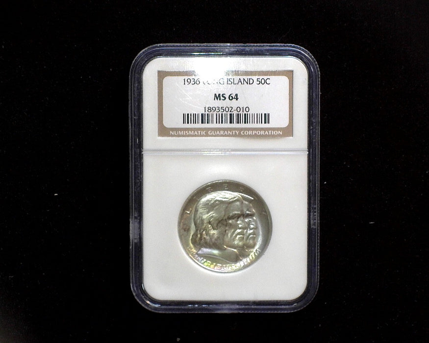 1936 Long Island Commemorative NGC-64 - US Coin