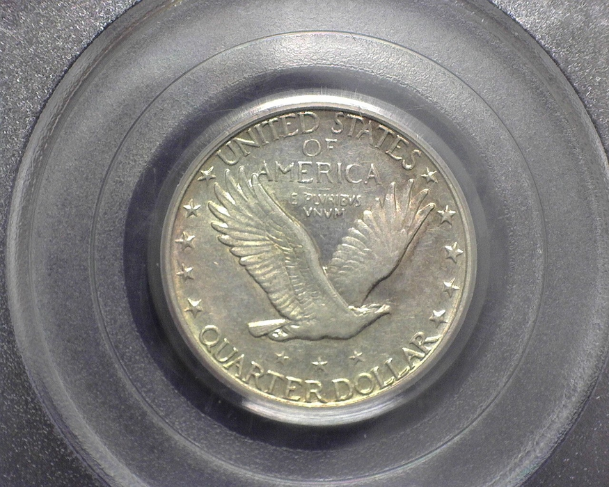 1924 D Standing Liberty Quarter PCGS AU-55 - US Coin