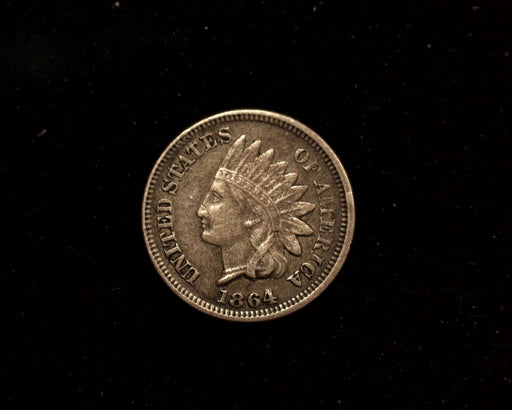 HS&C: 1864 CN Indian Head Cent/Penny VF Coin