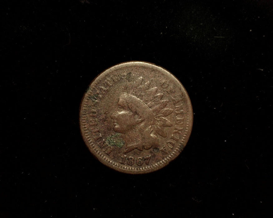 HS&C: 1867 Indian Head Cent/Penny Filler Coin