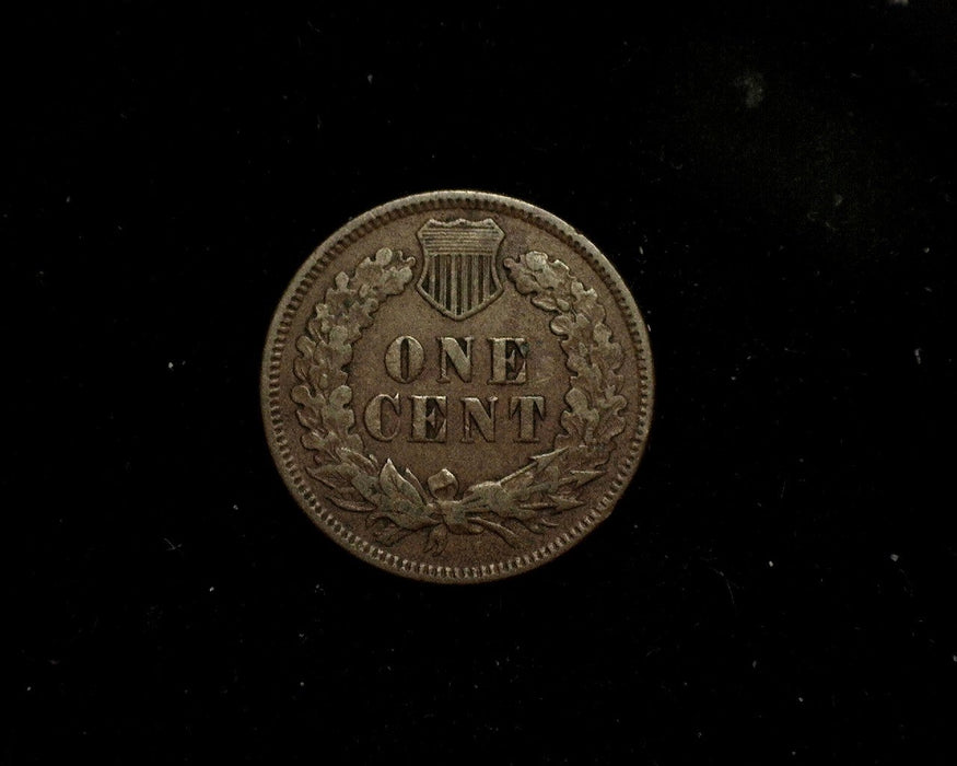 HS&C: 1873 Indian Head Cent/Penny F Coin