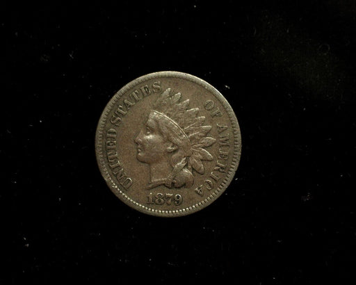 HS&C: 1879 Indian Head Cent/Penny F Coin