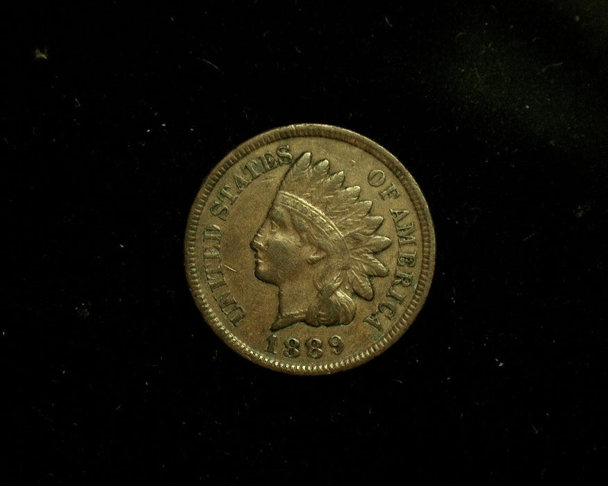 HS&C: 1889 Indian Head Cent/Penny VF/XF Coin